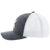 Hooey YOUTH Grey & White Cap