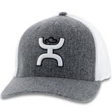 Hooey YOUTH Grey & White Cap