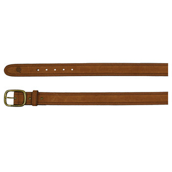 Georgia Boot Men's Brushed Brown Leather Belt