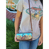 American Darling Painted Wallet/Purse