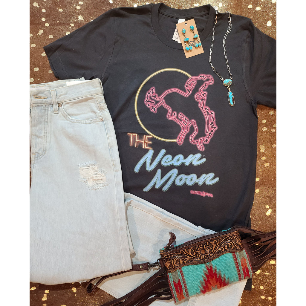 Ranch Swag Neon Moon Tee