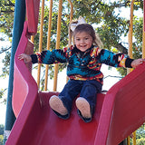 Western Kids Electric Aztec Fleece Pullover