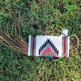 American Darling White Black Clutch