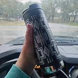 Pendleton Black Aztec Tumbler