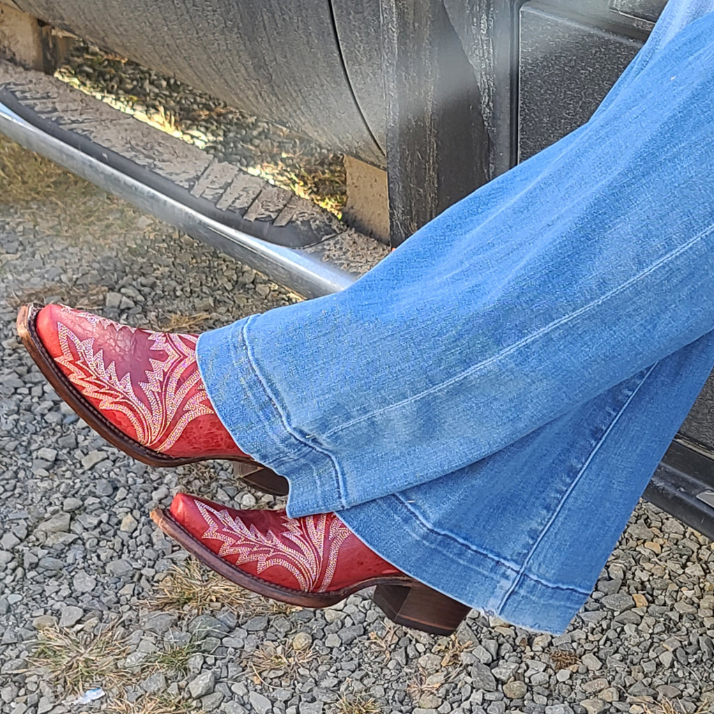 Corral Women s Red Ankle Boot