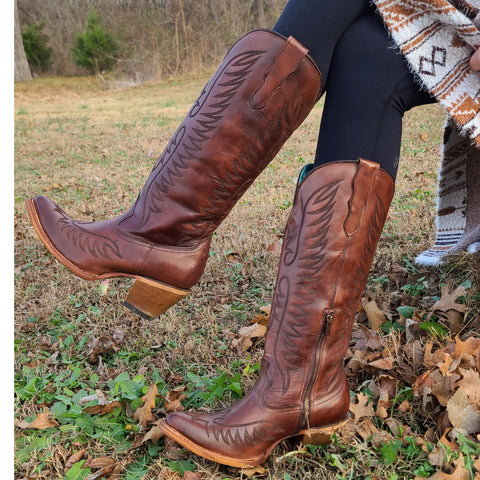 Corral Cognac Tall Boots