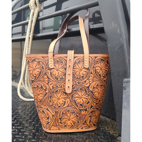 American Darling Tall Tooled Tote