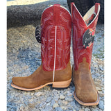 Macie Bean Brown Rough Out Boot
