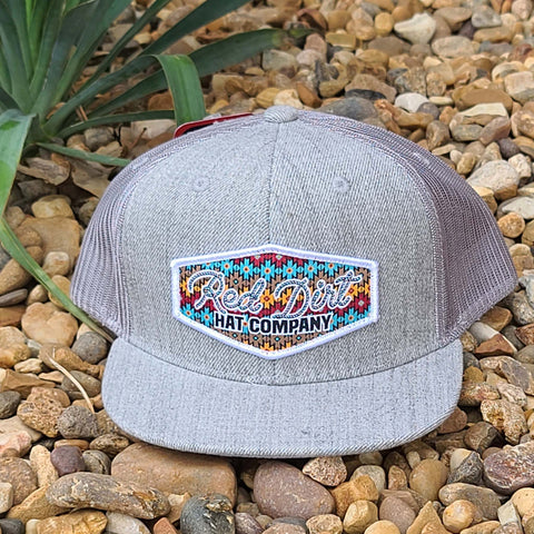 Heather Grey Red Dirt Youth Cap