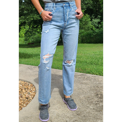 KanCan Jinx Ultra High Rise 90's Boyfriend Jeans