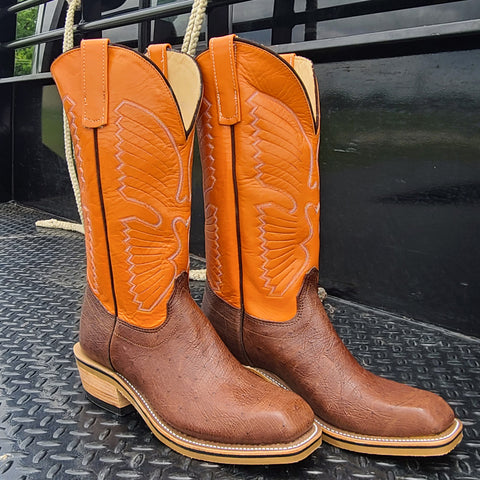 Olathe Smooth Ostrich Boots