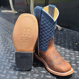 Anderson Bean Toast Bison & Navy Boots