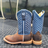 Anderson Bean Toast Bison & Navy Boots