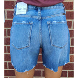 KanCan High Rise Distressed Shorts