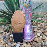 Macie Bean Kid's Pink Metallic Boots