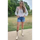 Macie Bean Spacey Gracey White Boot