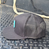 Hooey "Tibbs" Black & Turquoise Cap