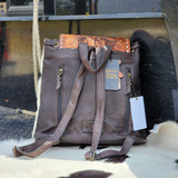 American Darling Cowhide/Tooled Leather Backpack