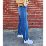 KanCan High Rise Wide Leg Trouser