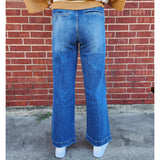 KanCan High Rise Wide Leg Trouser