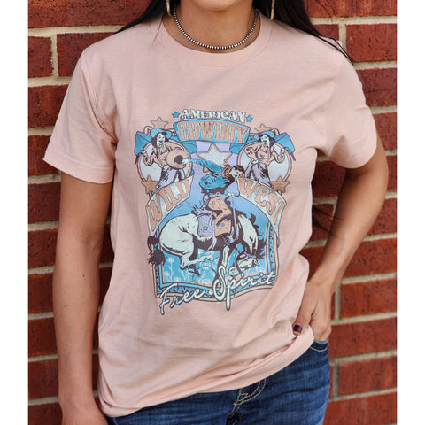 American Wild West Free Spirit Tee