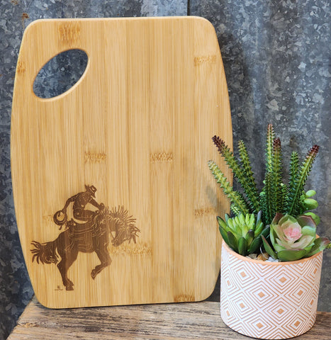 Bronc Cutting Board