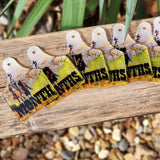 Cowboy up Monthly Mile Stone Ear Tags