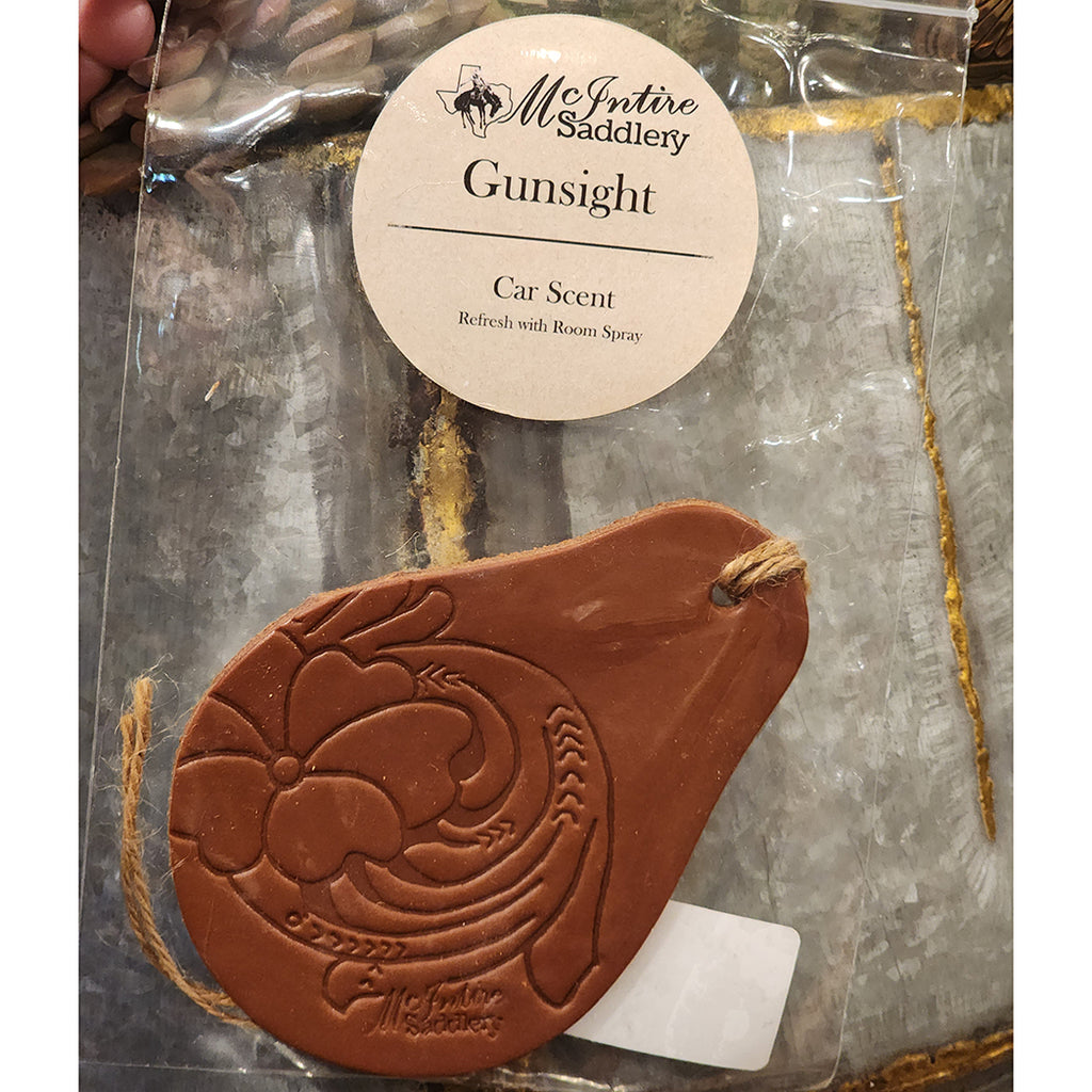 McIntire Saddlery Gunsight Car Sent