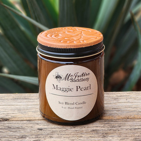 McIntire Saddlery Maggie Pearl Candle
