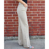 KanCan Taupe 90's Ultra High Rise Wide Leg Jean