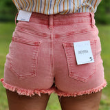 Ash Pink Cut Offs