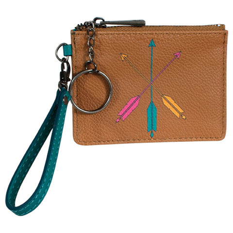 Catchfly Mini Arrows Wallet with Keychain