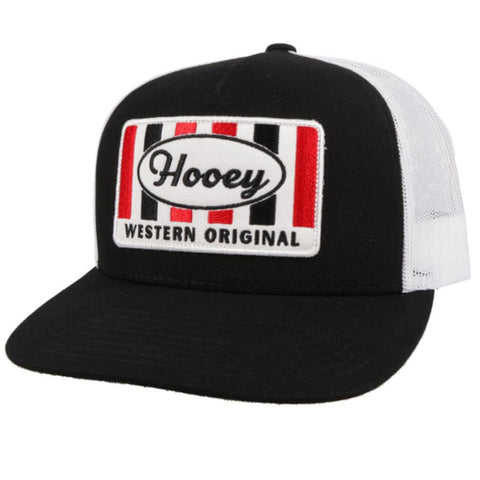Hooey Black & White Western Original Cap