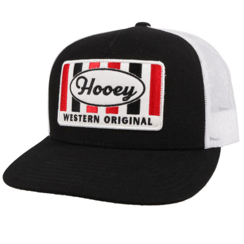 Hooey Black/White Western Original Cap
