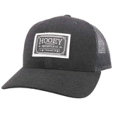 Hooey Black Mid Profile Doc Cap-Hooey Mercantile Patch