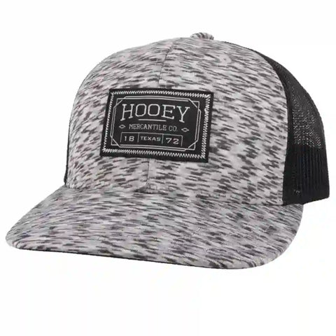 Hooey Wht/Blk Pattern Cap-Hooey Doc Patch