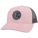 Hooey YOUTH Blush Pink and Grey Cap