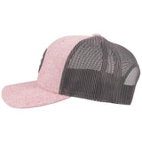 Hooey YOUTH Blush Pink and Grey Cap
