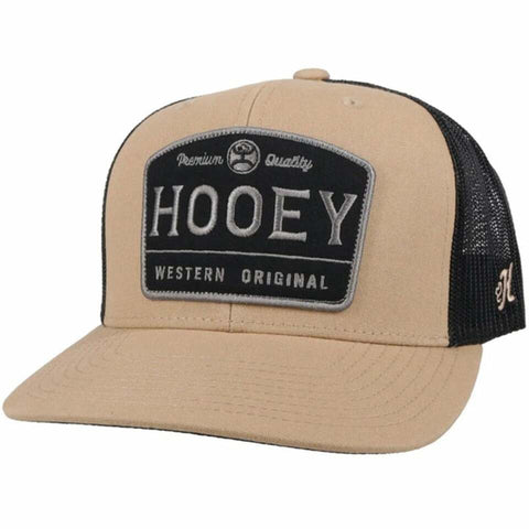 Hooey Tan/Black Western Original Cap