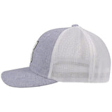Hooey Mid Profile Lt. Blue/White Cap-White Hooey Up Patch