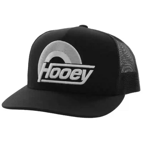 Hooey Black/Silver Logo Cap