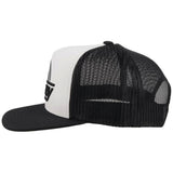 Hooey White/Black Trucker Cap