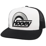 Hooey White/Black Trucker Cap