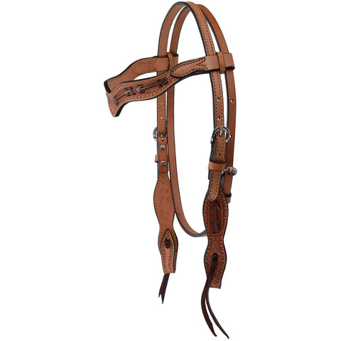 Alamo  Arrow Tool Copper Paint Browband