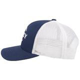 Hooey Saloon Navy and White Cap