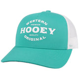Hooey Saloon Teal and White Cap