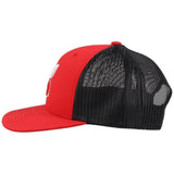 Hooey Mid Profile Boquillas Red/Black Cap-Mexico Flag Colored Patch