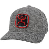 Hooey Variegated Grey Knit Cap