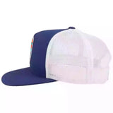 Hooey Navy and White Cheyenne Cap
