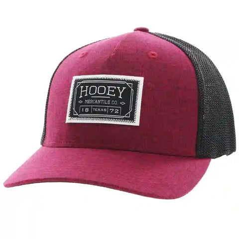 Hooey Mid Profile Purple/Black Cap-Hooey Doc Patch
